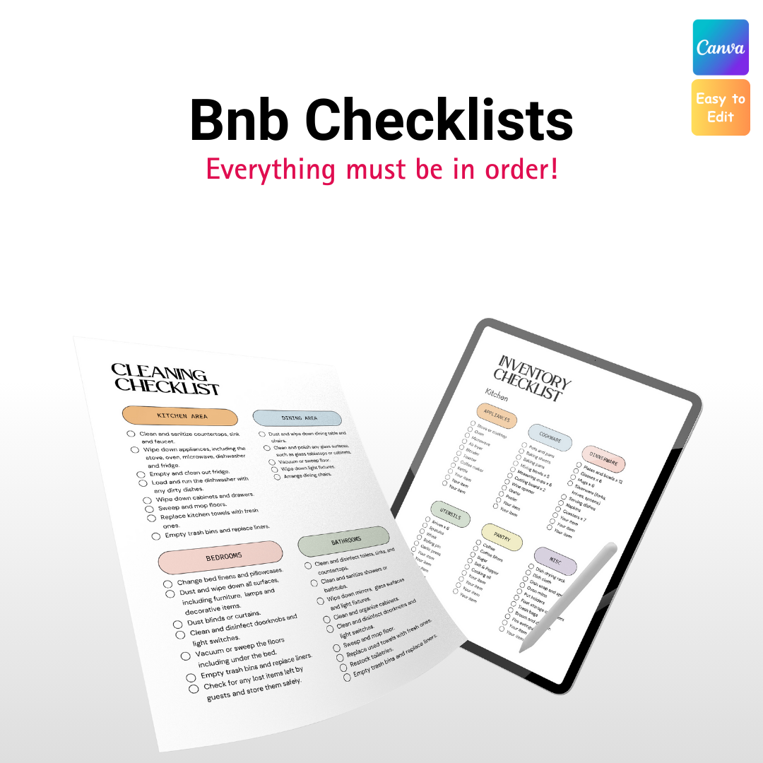 Bnb Checklists